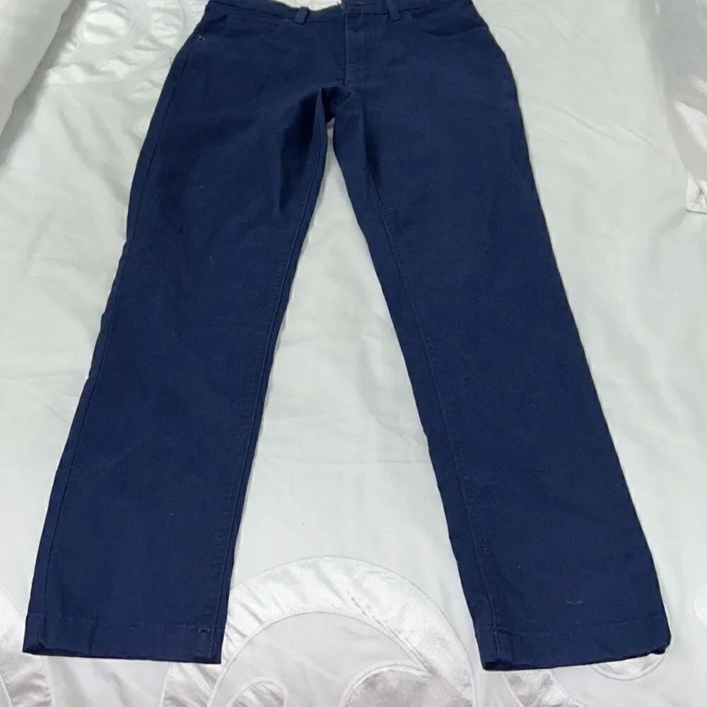 Class club navy modern fit chino pants sz 10